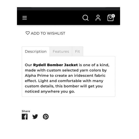 Rydell Bomber Jacket Alpha Prime Slim Silver Y2K Preppy Festival Women Large - Picture 2 of 10